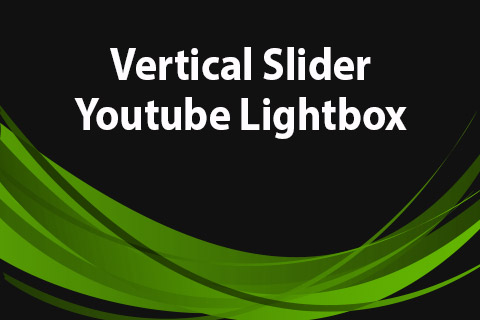 Joomla extension JoomClub Vertical Slider Youtube Lightbox