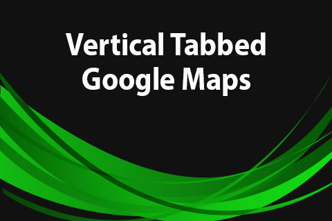 Joomla extension JoomClub Vertical Tabbed Google Maps