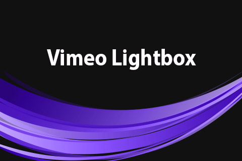 Joomla extension JoomClub Vimeo Lightbox