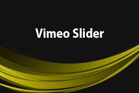 Joomla extension JoomClub Vimeo Slider