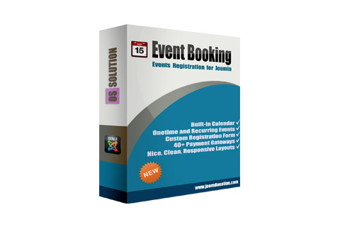 Joomla extension OS Events Booking