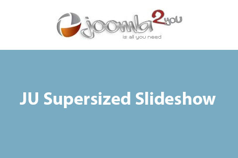 Joomla extension JU Supersized Slideshow