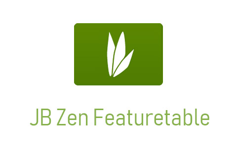 Joomla extension JB Zen Featuretable