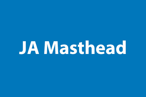 Joomla extension JA Masthead