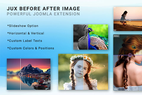 Joomla extension JUX Before After