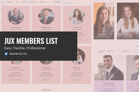 JUX Members List