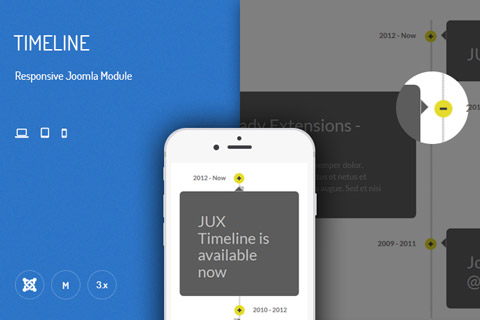 Joomla extension JUX Timeline