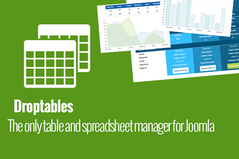 Joomla extension JoomUnited DropTables