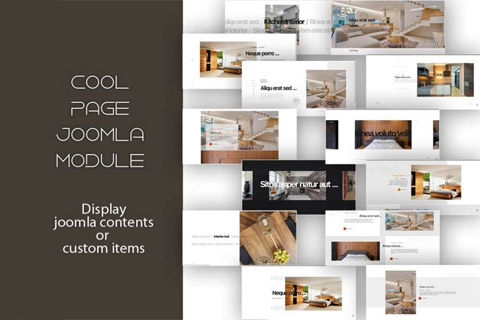 Joomla extension MX Cool Page