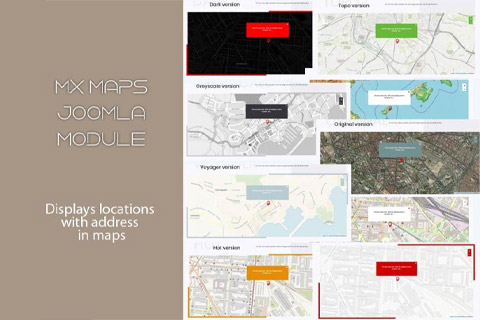 Joomla extension MX Maps