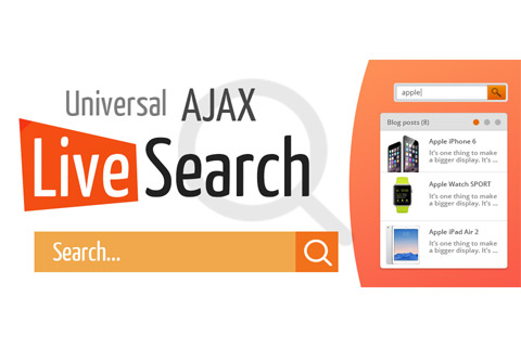 Joomla extension Offlajn Universal AJAX Live Search