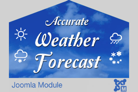 Joomla extension Accurate Weather Forecast