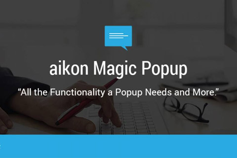 Joomla extension Aikon Magic Popup