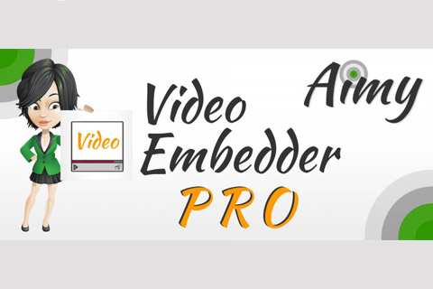 Joomla extension Aimy Video Embedder Pro