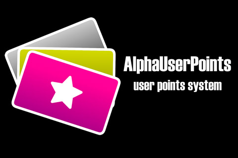 Joomla extension AlphaUserPoints