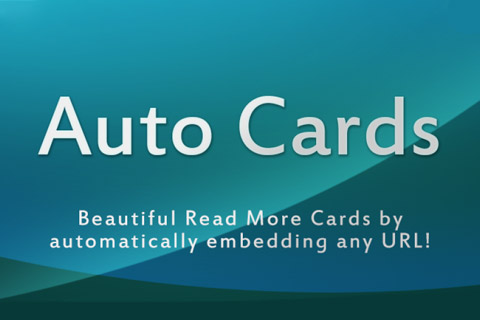 Joomla extension Auto Cards