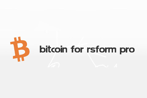 Joomla extension Bitcoin for RSForm Pro