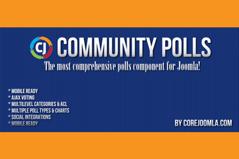 Joomla extension Community Polls Pro