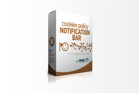 Joomla extension Cookies Policy Notification Bar