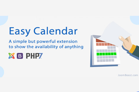 Joomla extension Easy Calendar