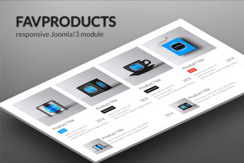 Joomla extension FavProducts
