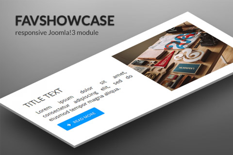 Joomla extension FavShowcase