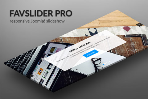 Joomla extension FavSlider Pro
