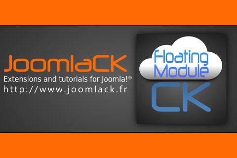 Joomla extension Floating Module CK