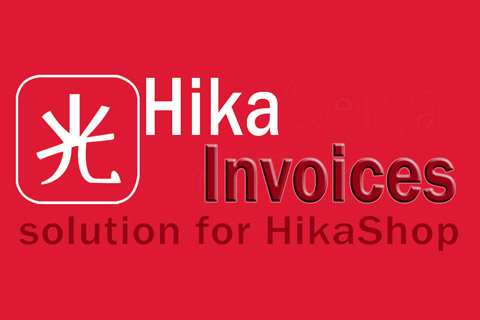 Joomla extension HikaInvoices for HikaShop
