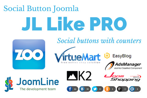 Joomla extension JL Like Pro