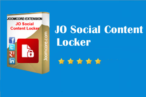 Joomla extension JO Social Content Locker