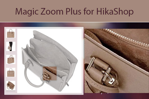 Joomla extension Magic Zoom Plus for HikaShop