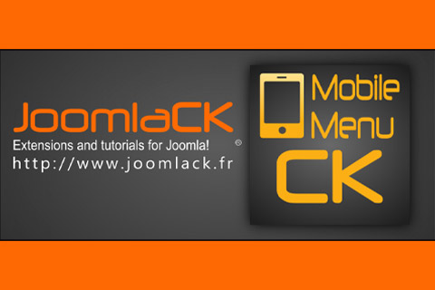 Joomla extension Mobile Menu CK
