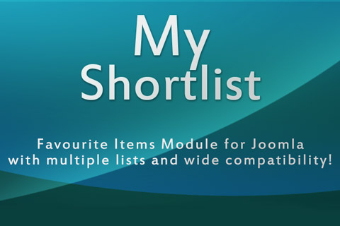 Joomla extension My ShortList
