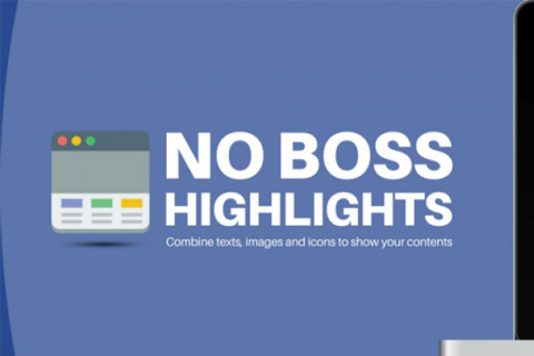 Joomla extension No Boss Highlights