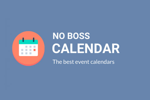 Joomla extension No Boss Calendar