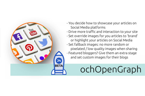 Joomla extension ochOpenGraph