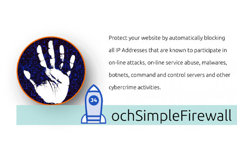 Extension ochSimpleFirewall Joomla extension ochSimpleFirewall
