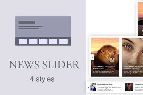 Extension OL News Slider Joomla extension OL News Slider