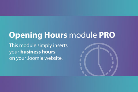 Joomla extension Opening Hours Pro