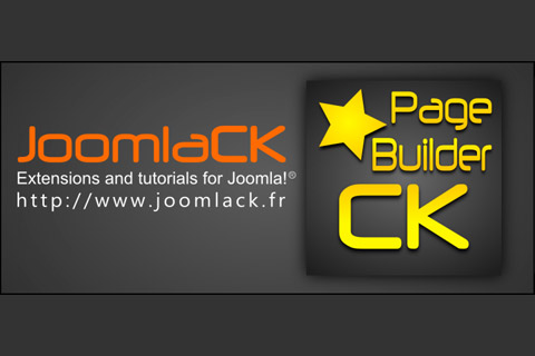 Joomla extension Page Builder CK Pro