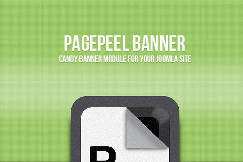 Joomla extension Page Peel Banner