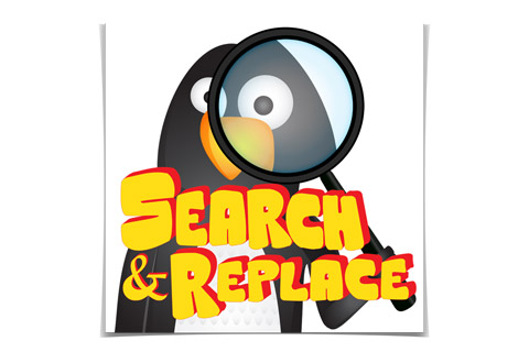 Joomla extension Search & Replace