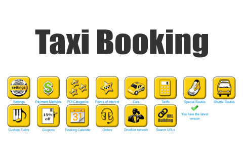 Joomla extension Taxi Booking Pro