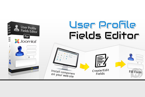 Joomla extension User Profile Fields Editor