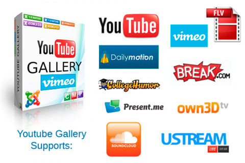 Joomla extension Youtube Gallery