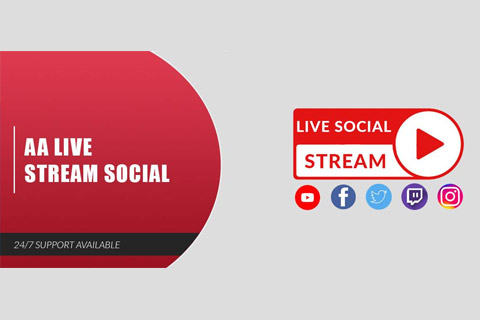 AA Live Stream Social