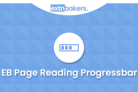Joomla extension EB Page Reading Progressbar
