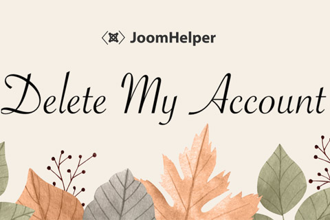 JMP Delete My Account 