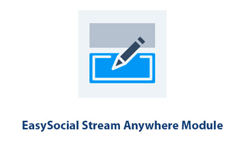 Joomla extension Stream Anywhere Module for EasySocial
